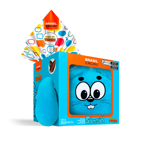 Ovo de Páscoa com Touca Sansão Turma da Mônica® 120g